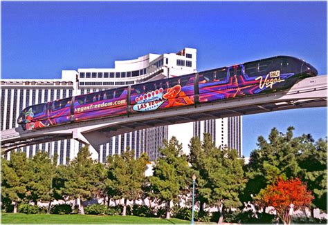 Las Vegas Tram System – 3 Free Monorails on the Strip .